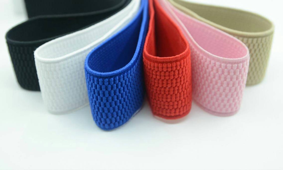 1.5 Inch Patterned Colored Elastic Band, Sewing Waistband Elastic - 1 ...