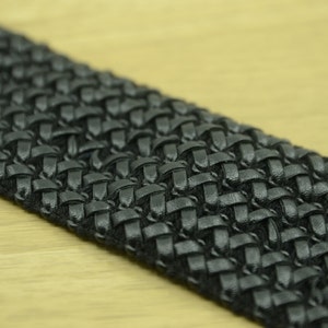 2.75" 70mm PU leather Wide Waistband Elastic, Elastic Trim by the Yard 61090