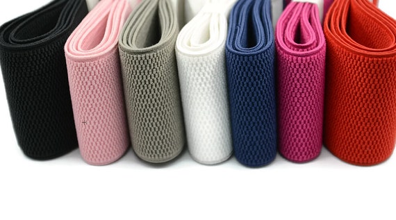 3 Inch 75mm Wide Colored Patterned Elastic Band Waistband
