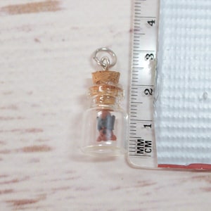 Bat Miniature Charm, Bat Pendant, Halloween Jewelry, Halloween Decoration image 5