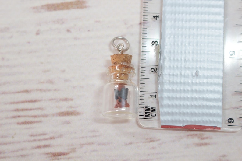 Bat Miniature Charm, Bat Pendant, Halloween Jewelry, Halloween Decoration image 5