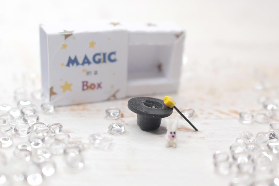Magic Box Rabbit Magic in a Box, Magic to Go, Magic Box Miniature, White Rabbit, Magic ...