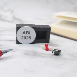 Regalo di laurea Abitur 2025 in miniatura, regalo di laurea, diploma scolastico, fine dello studio, classe del 2025, regalo per esame superato
