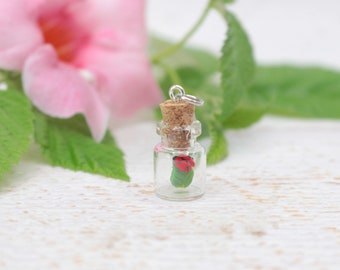 Ladybug Pendant, Ladybug Miniature, Insect Decoration, Ladybug Jewelry, Costume Jewelry Charm