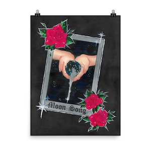 Moon Song Tarot Card Art Print