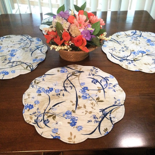 Quilted Placemats Patterns Etsy