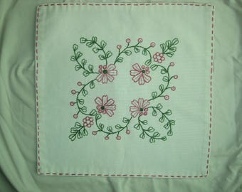 Handmade Embroidered Doily
