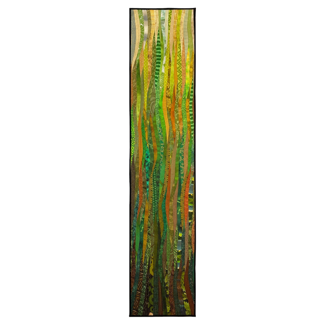 Long Wall Hanging That Captures the Rich Autumn Greens. at 13 Etsy