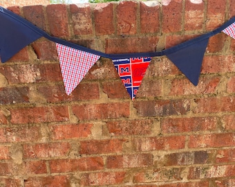 Ole Miss Pennant Banner: Handmade Tailgate Party Garland
