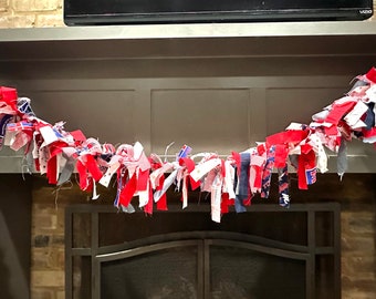 Ole Miss Garland, Graduation banner, 6 foot, tailgate banner, signing party, tent decor, Bed Party