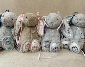 Jellycat Medium Bashful Cream White Bunny Plush 12