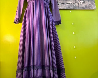 Vintage 70s Gonzalo Bauer for Girasol Bohemian Maxi Dress