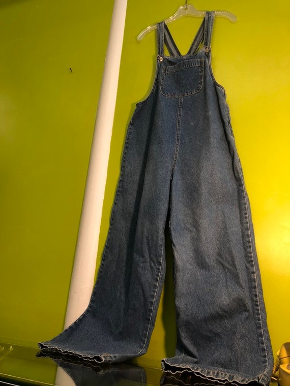 Vintage 80s Bill Blass Denim Overalls
