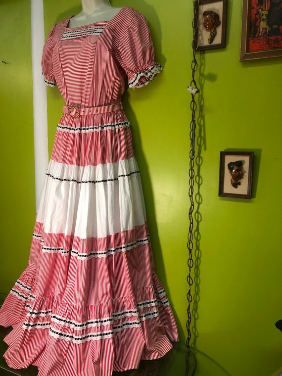 1940s Western Fashions Country Western Dance Dress