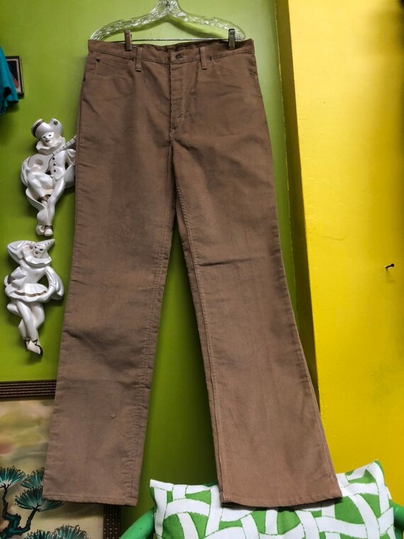 1960s Mens Dead Stock Wrangler Corduroy Pants