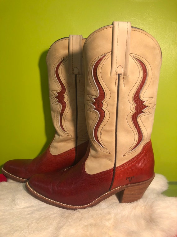 frye boots vintage