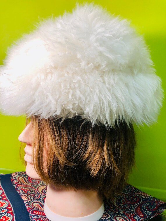1960s Tuscan Lamb Fur Hat