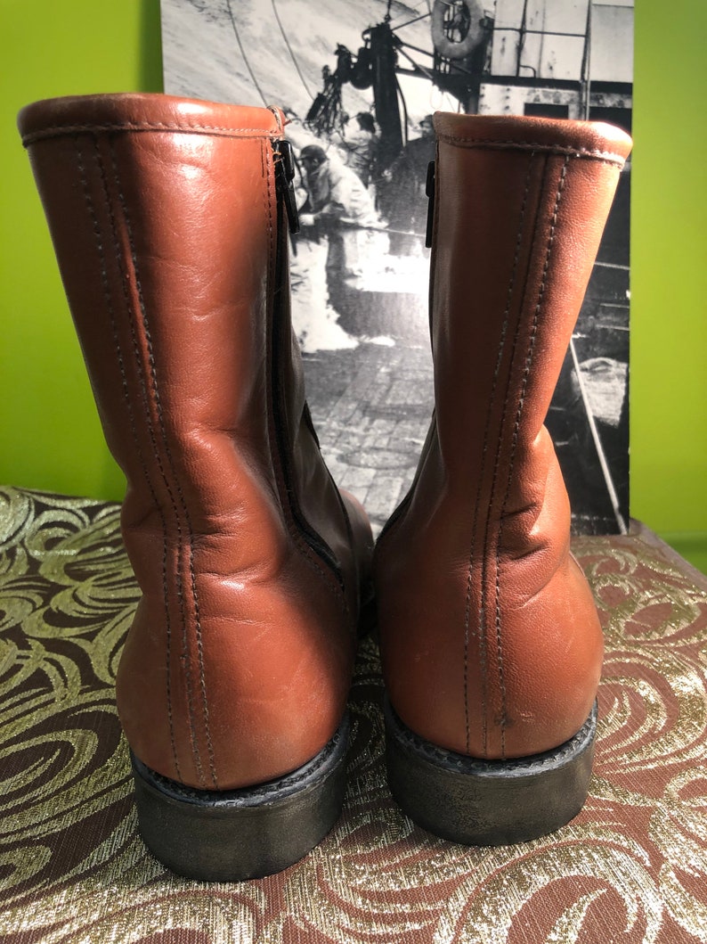 1970s Dexter Faux Fur Lined Beatle Boots