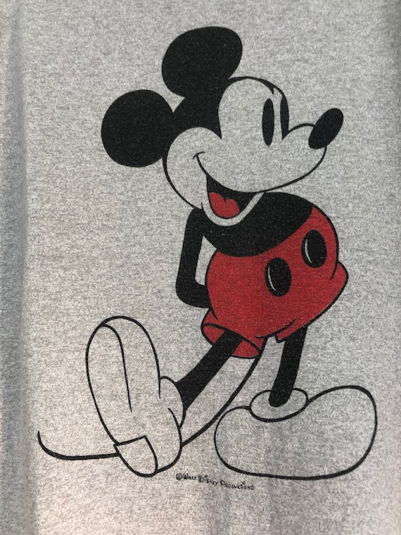 1970s Mickey Mouse Ringer tee - image 7