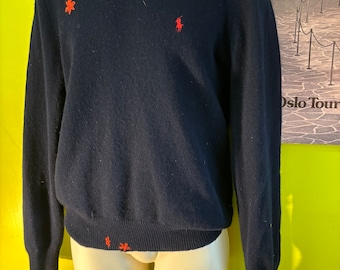 Vintage Polo Ralph Lauren Lambswool Cardigan - Etsy