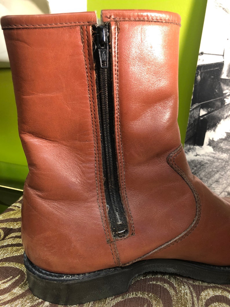 1970s Dexter Faux Fur Lined Beatle Boots
