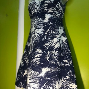 1960s Mr Sergio Cotton Pique Mini Dress