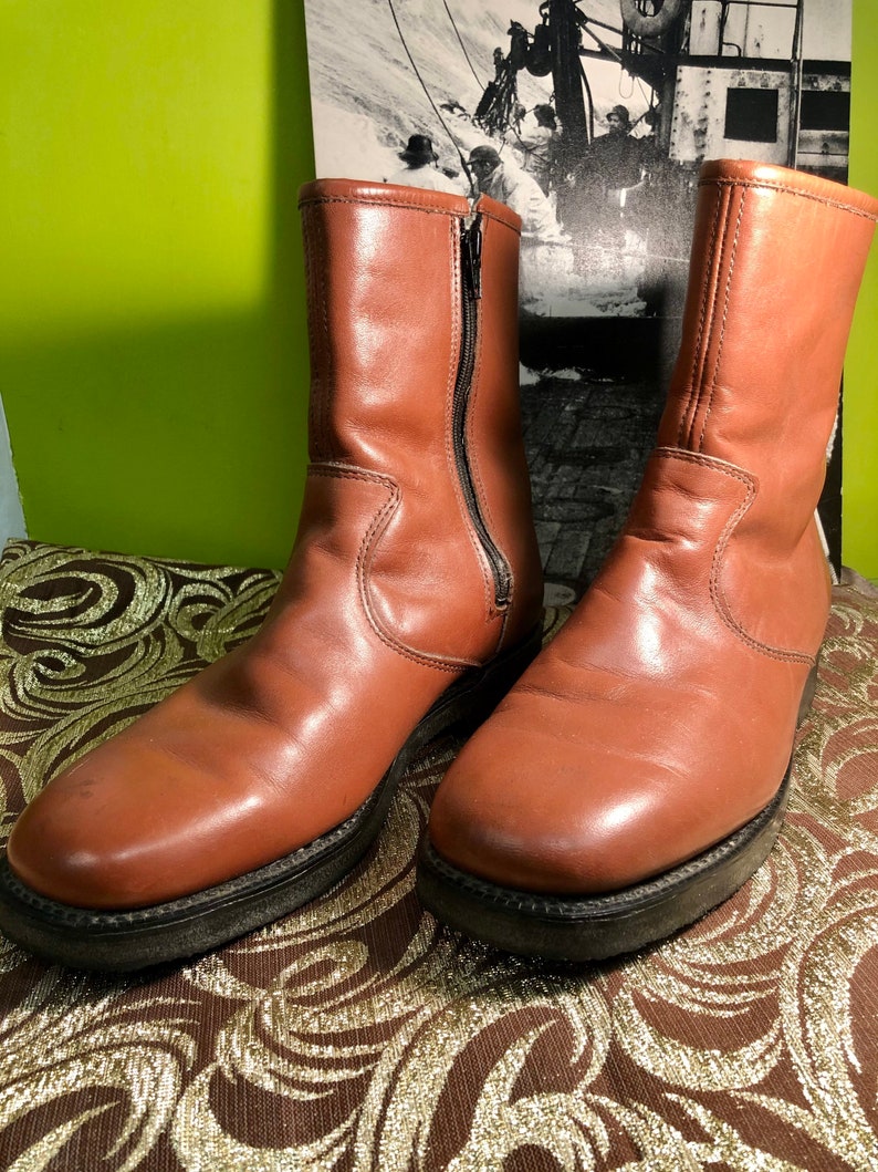 1970s Dexter Faux Fur Lined Beatle Boots
