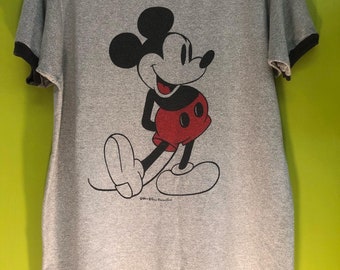 1970s Mickey Mouse Ringer tee