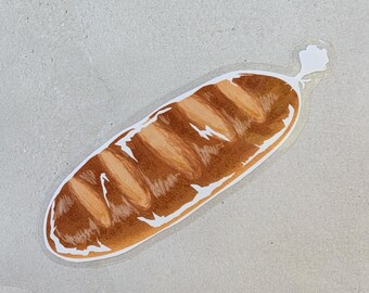 Bread Loaf Vinyl Sticker