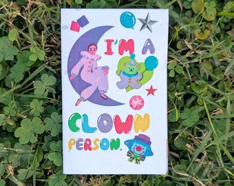 I'm a Clown Person Zine