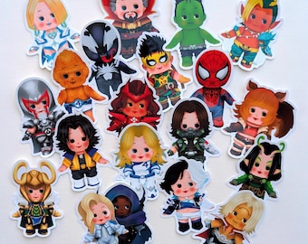 QP Marvel Rivals Vinyl Stickers