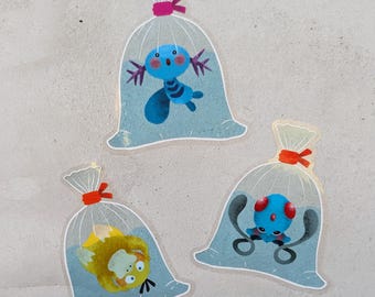 Bagged Water PKMN Vinyl Stickers