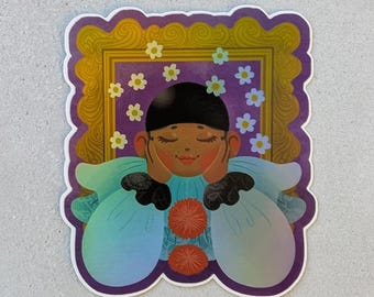 Dreaming Clown Vinyl Sticker