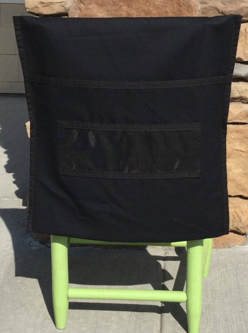 Chair Pockets for Elementary School Seat Chair Bags Etsy