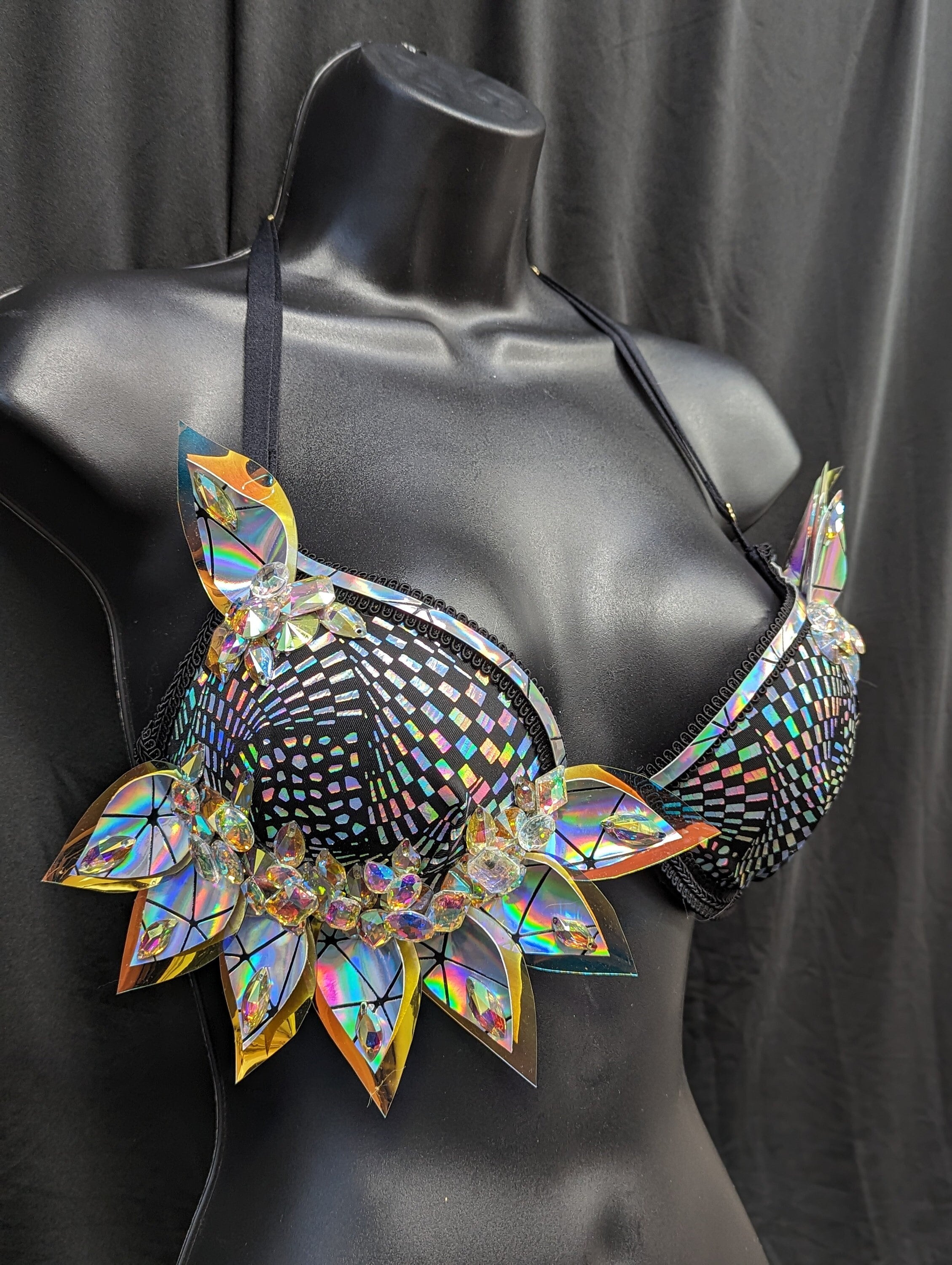 36C / 34D / 32DD Angeldmort Tribal Belly Dance V-neck Choli .PDF