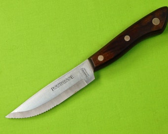Tramontina Porter Steak Knife x 8 Wooden Handle Stainless Steel Made in  Brazil