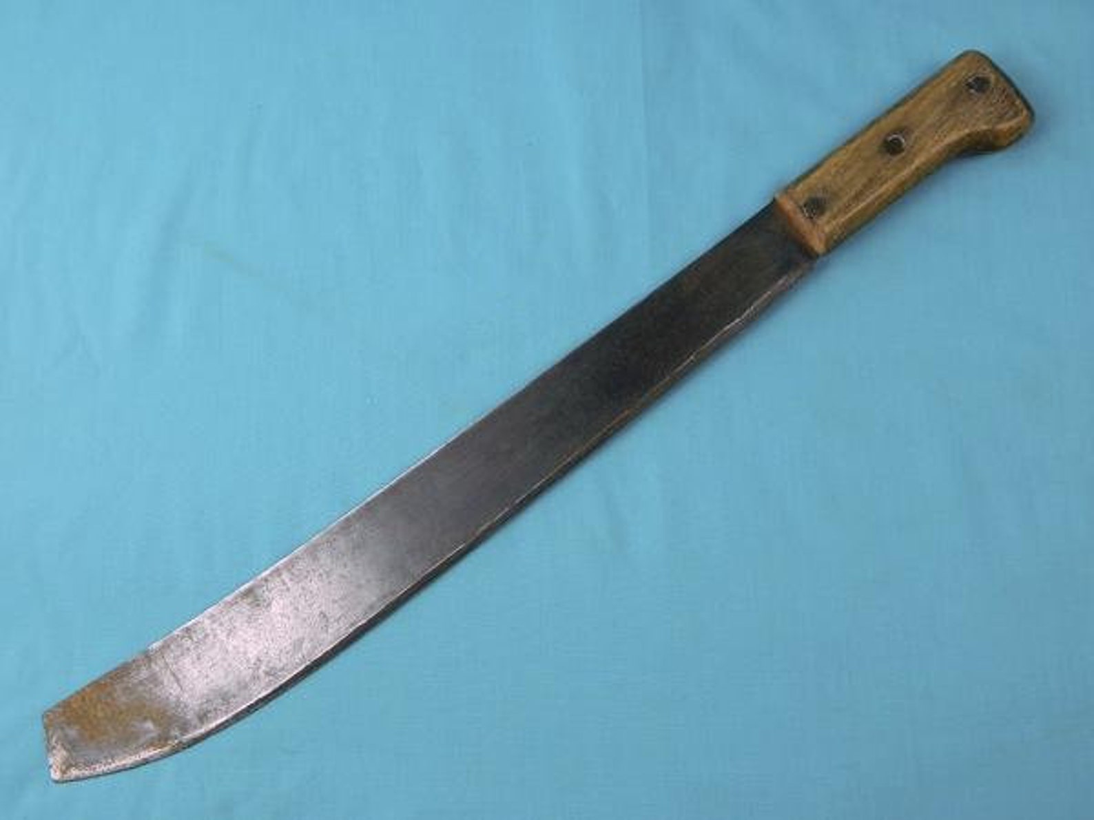 Vintage viejo estadounidense Machete caza cuchillo espada Etsy España