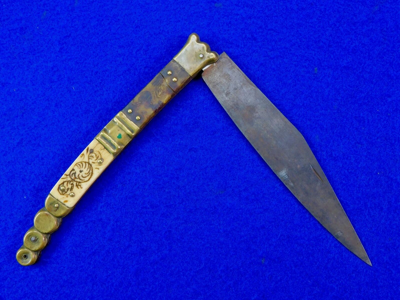 Clasp Knife, Spanish Navaja, Exposito Estilete (12)