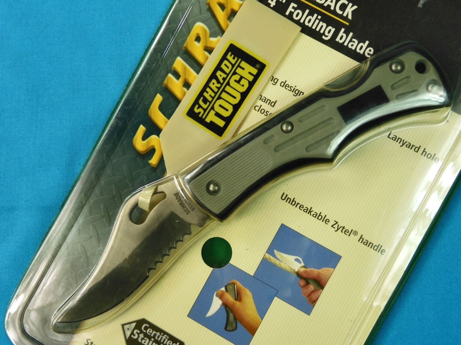 Schrade LandShark 3 inch Folding Knife
