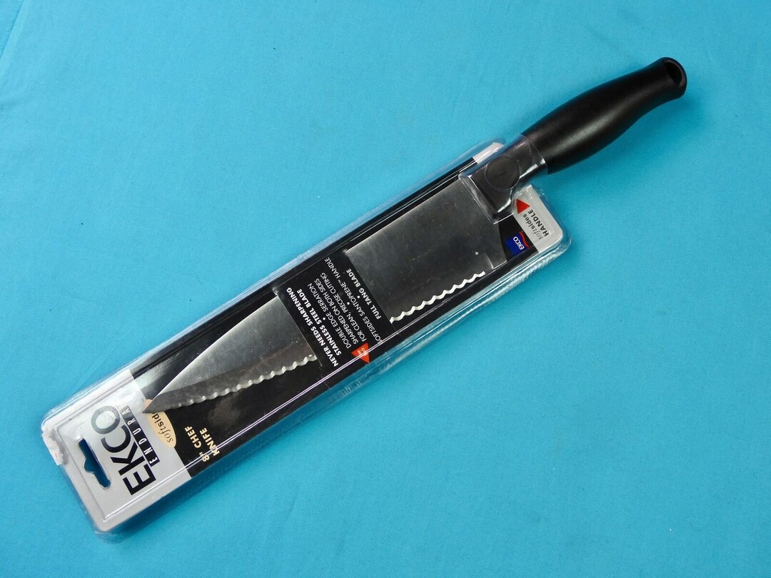 Vintage Ekco Endura 8 Chefs Kitchen Knife Gift for Him Etsy