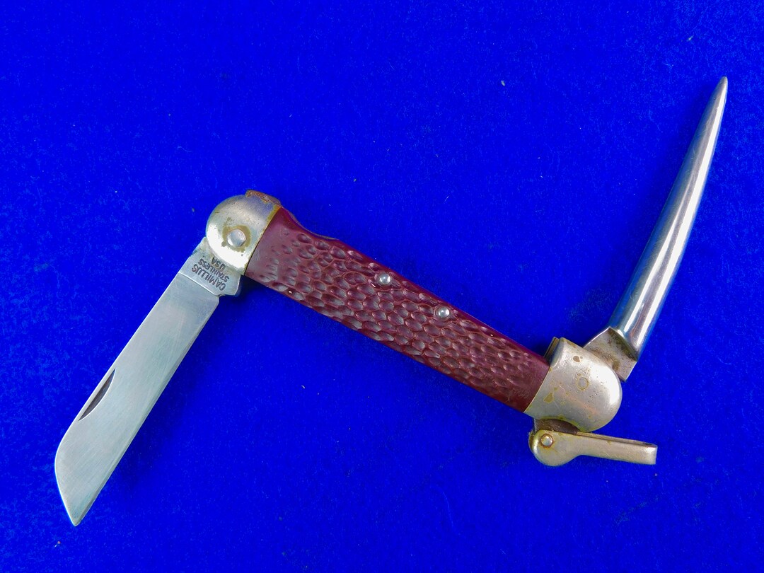 Vintage US Camillus Marlin Spike Sailors Navy Naval Rigging Folding