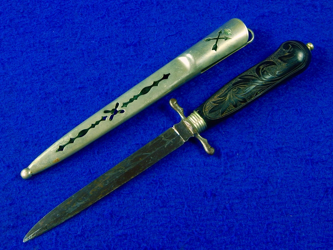 Vintage Antique Old Swedish Sweden Dahlgren Eskilstuna Hunting Knife W/  Scabbard Gift for Him Gift for Collector -  Ireland