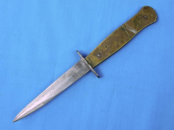 WW1 Imperial German Army Nahkampfmesser – COMBAT TRENCH KNIFE – NICE!