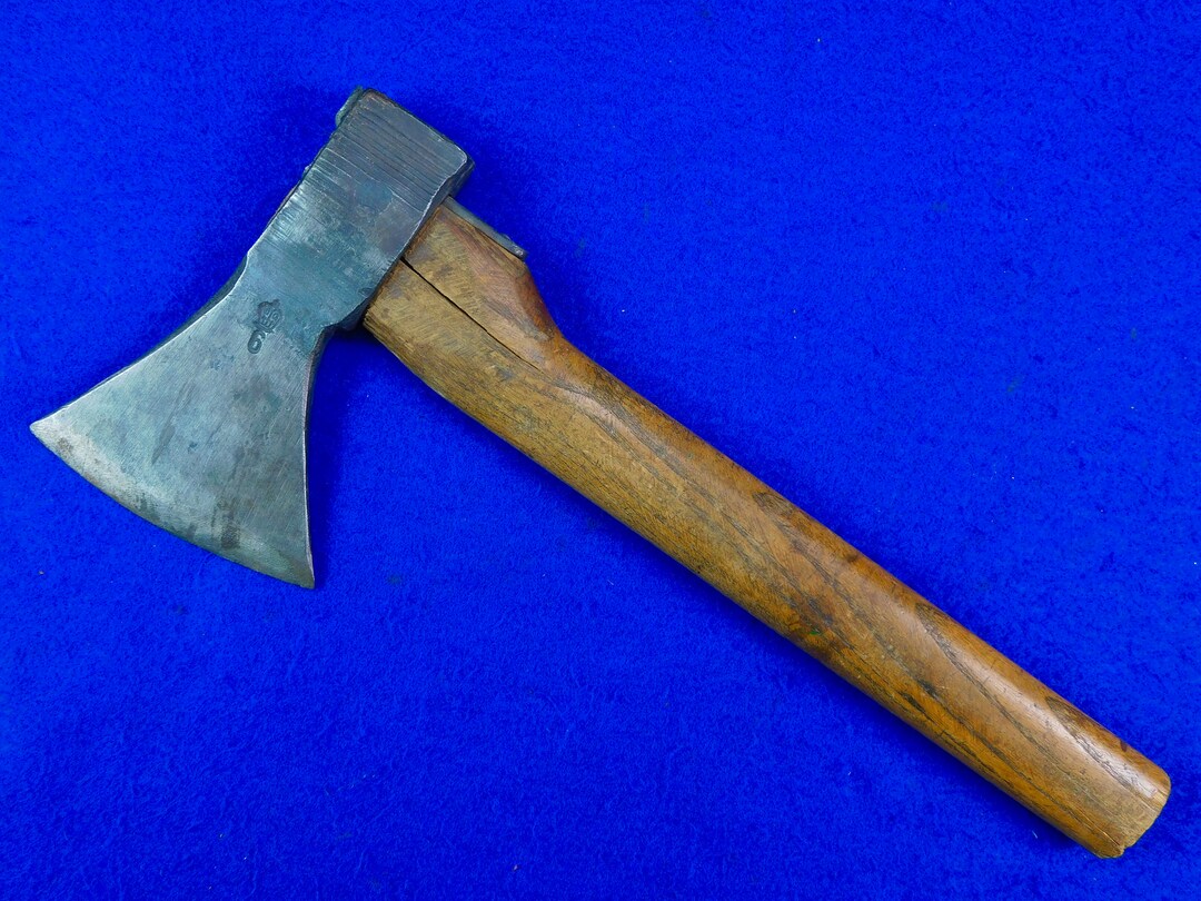 Antique Old English British WW1 Military Axe Hatchet Etsy