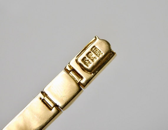 Beautiful Italian 14K Yellow Gold Diamond Lady's … - image 3