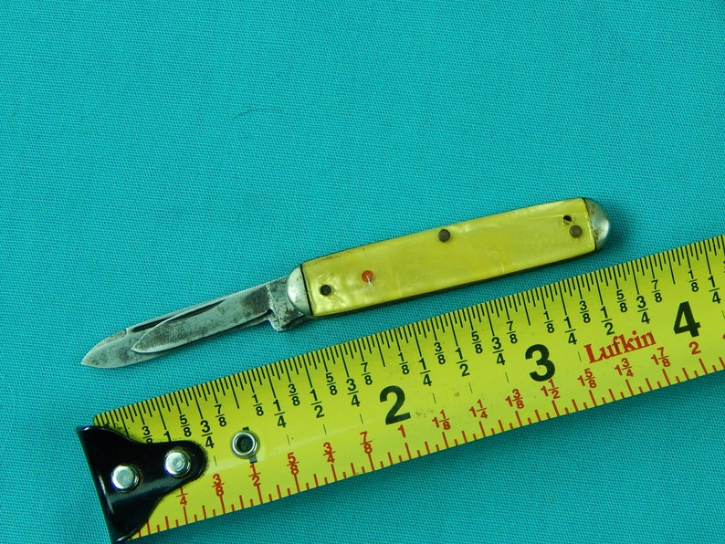 Vintage US Kent NY City 2 Blade Folding Pocket Knife Gift for Etsy