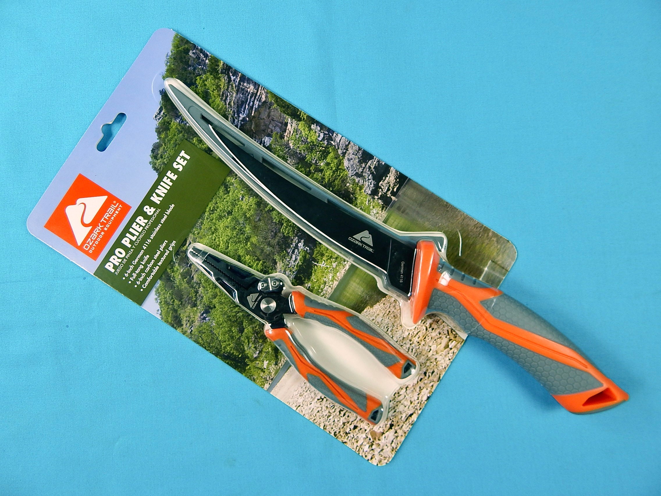 Ozark Trail Fishing Camping Fish Fillet Knife w/ Sheath & Pro Etsy