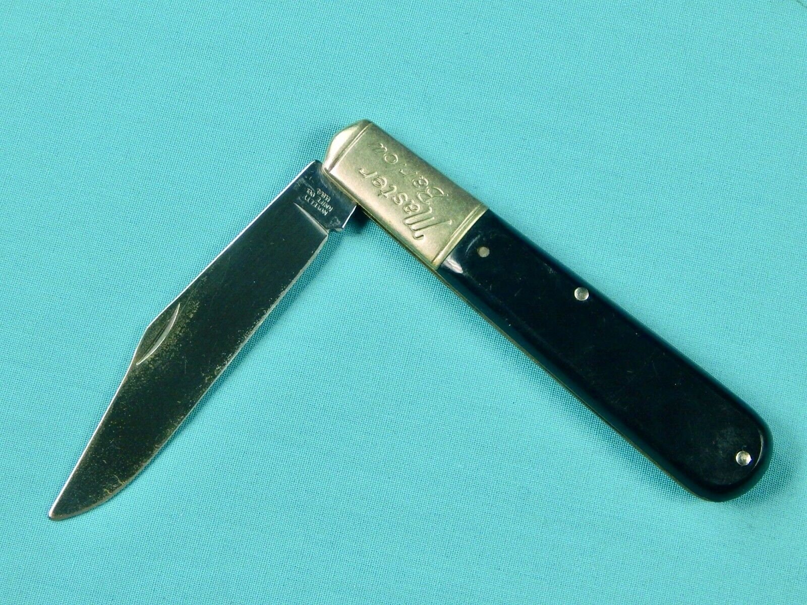 Vintage US Novelty Knife Co. Master Barlow Large Folding Etsy