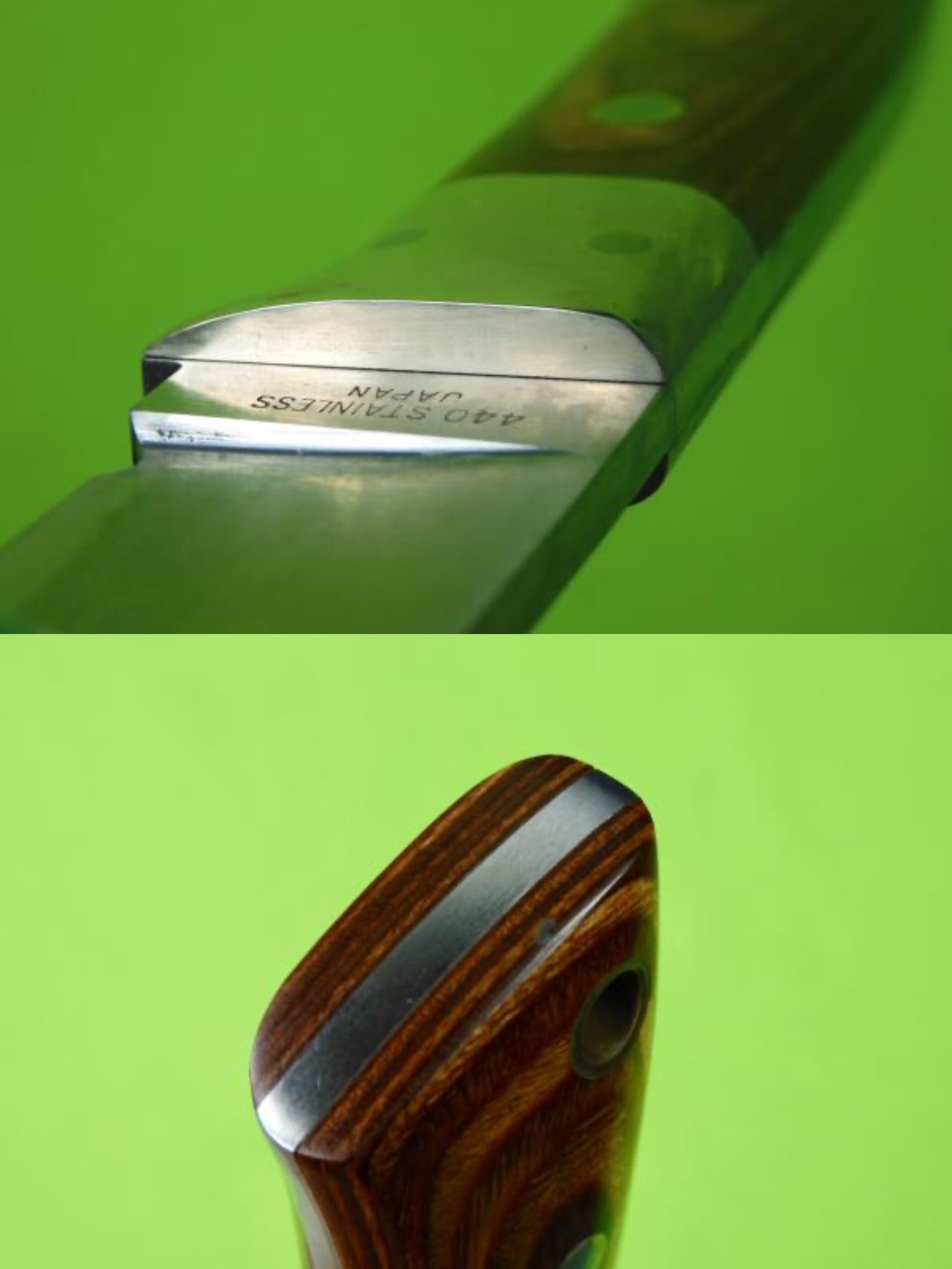 Vintage Handmade in Japan Japanese Hunting Knife w/ Sheath Etsy