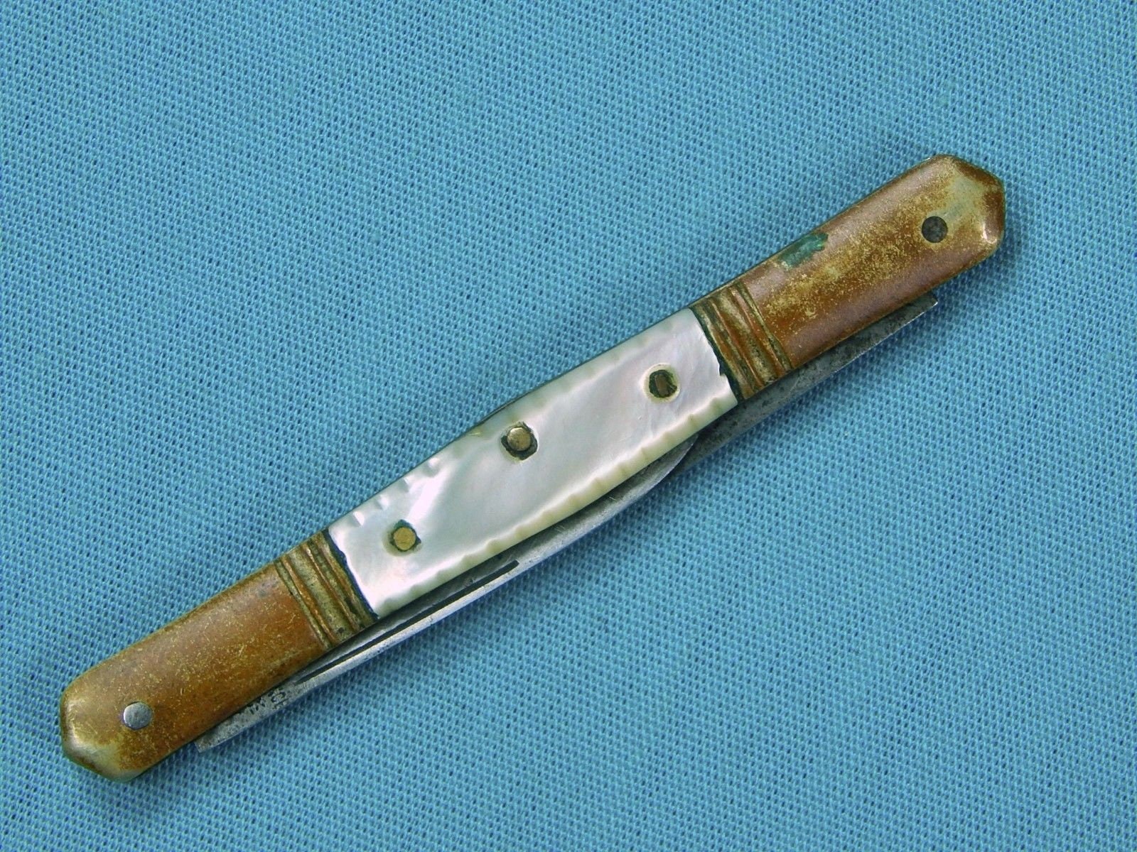 Antique German Germany Lawrence Cutlery Small 2 Blade Mother Etsy